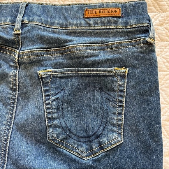 True Religion Runway Legging in Jegging Blue Size Medium - Picture 10 of 15